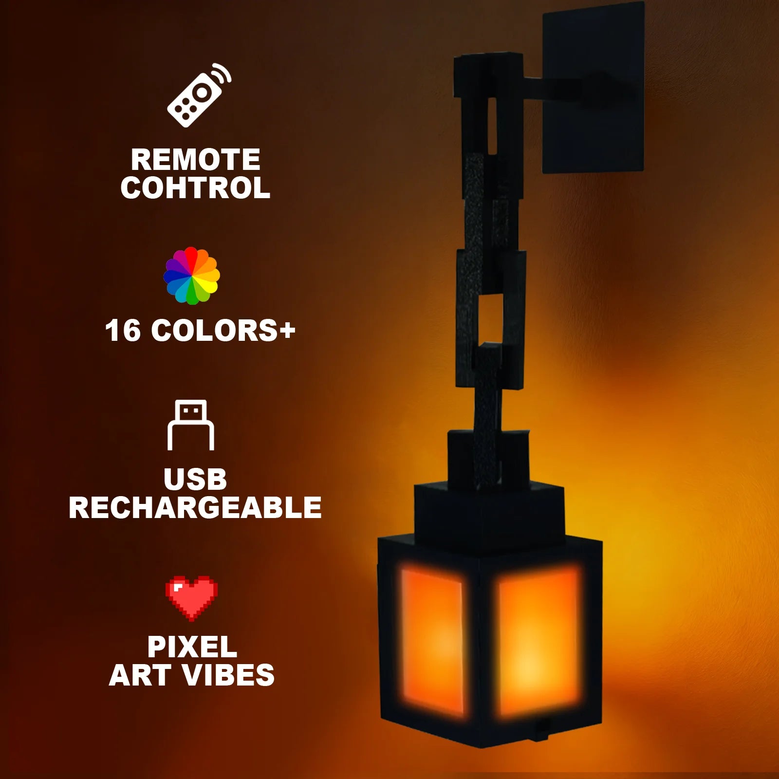 Pixel Style Night Light